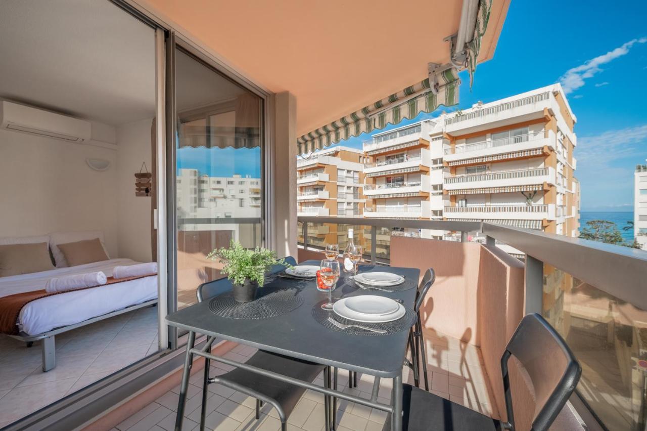 Appartement 4 Pers A 50M De La Plage, Avec Piscine Roquebrune-Cap-Martin Exteriör bild